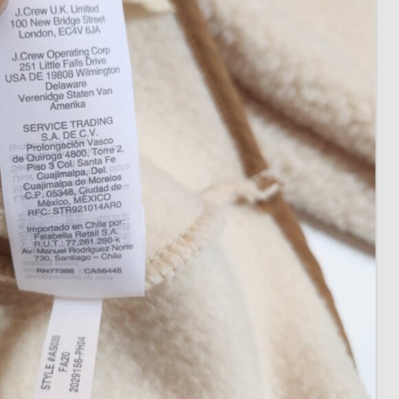 J Crew Sherpa Fleece Polartec Thermal Pro Snap Jacket - Picture 12 of 13